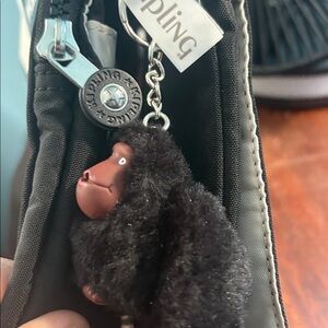 Kipling Charcoal Messenger Bag